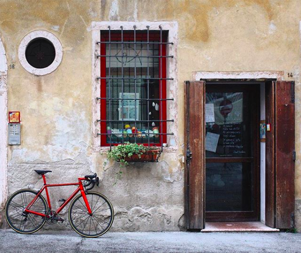 İtalya'da Bisikleti Bir Gün